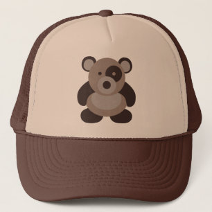 Casquette Ours panda Brown