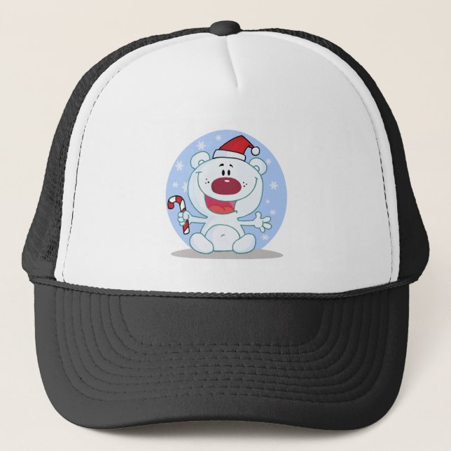 Casquette Ours Polaire Avec Chemises De Vacances Sucres de c (Devant)