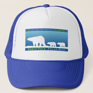 Casquette Ours polaire sur glace