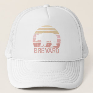 Casquette Ours rétro de Brevard Caroline du Nord