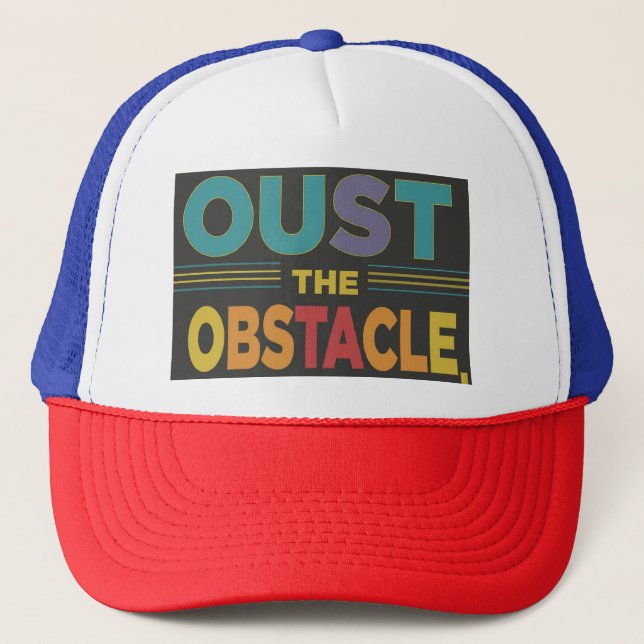Casquette Oust l'obstacle (Devant)