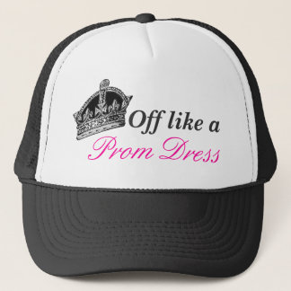 Casquette Outre de comme une robe de bal d'étudiants