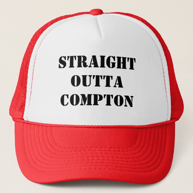 Casquette outta droit Compton, ya entendu (Devant)