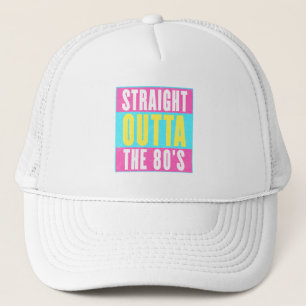 Casquette Outta droit le cru des années 80 rétro