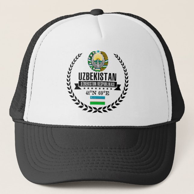Casquette Ouzbékistan (Devant)