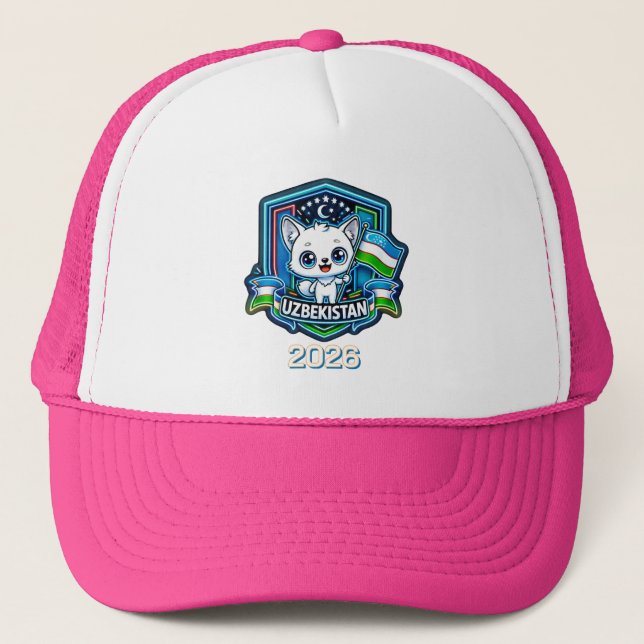 Casquette Ouzbékistan Enfants (Devant)