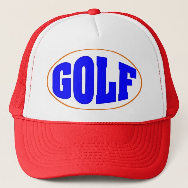 Casquette Oval de golf (Devant)