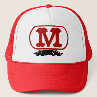 Casquette Oval M avec Moustache