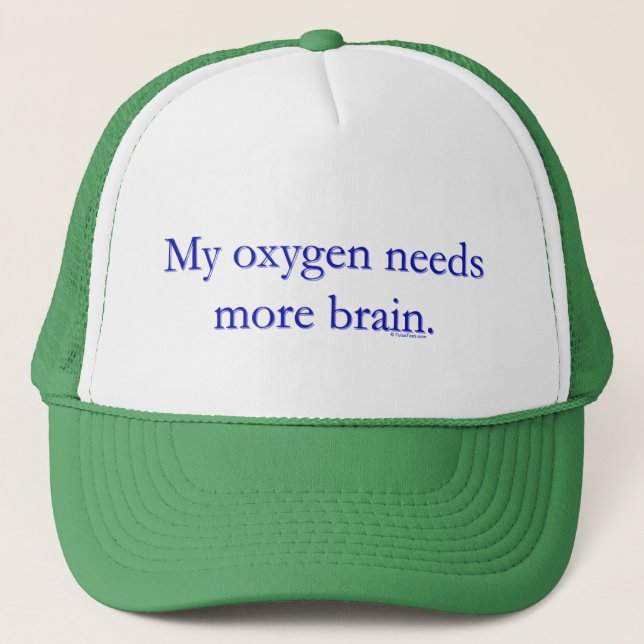 Casquette Oxy cerveau (Devant)