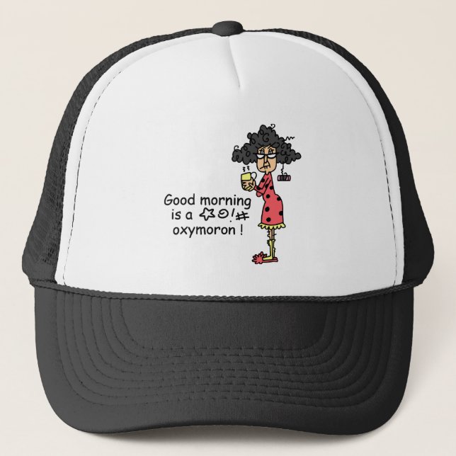 Casquette Oxymoron bonjour (Devant)