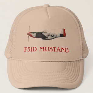 Casquette p51d Chat de camion Mustang