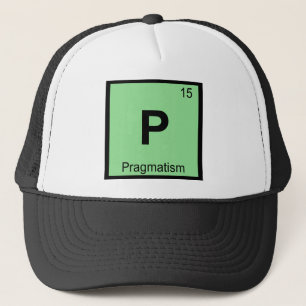 Casquette P - Pragmatisme Philosophie Chimie Tableau Périodi