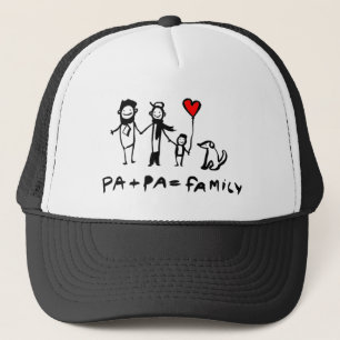 Casquette Pa + Pa = Famille