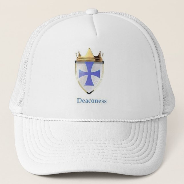 CASQUETTE PAC DE BLANC D'E.O.C DEACONESS (Devant)