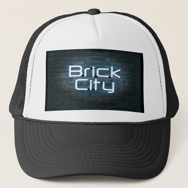 CASQUETTE PAC DE VILLE DE BRIQUE (Devant)