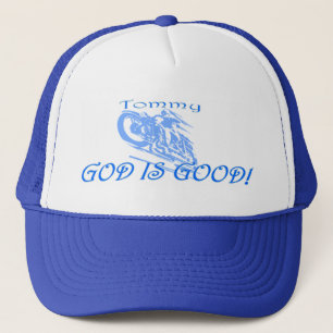 CASQUETTE PAC PERSONNALISÉE DE CAVALIER DE MOTO