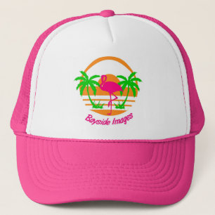 CASQUETTE PAC ROSE DE FLAMANT ROSE D'IMAGES DE BAYSIDE