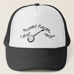 CASQUETTE PADDLE RAPIDEMENT, J'ENTENDS LA MUSIQUE BANJO CASQ