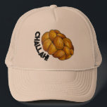 Casquette Pain de Challah tressé Foie de pain alimentaire He<br><div class="desc">Créé à partir d'un marqueur original,  ce casquette présente une miche de délicieux pains d'allah tressés,  avec CHALLAH dans une police amusante. Ne vois-tu pas ce que tu cherches ? Vous avez besoin d'aide pour la personnalisation ? Contactez Rebecca pour avoir quelque chose conçu pour vous.</div>