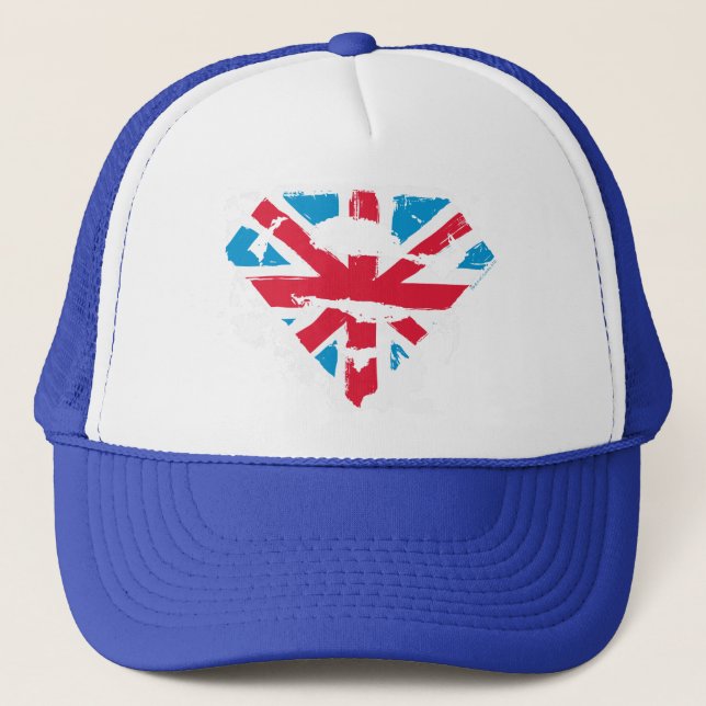 Casquette Paint Strokes British S-Shield (Devant)