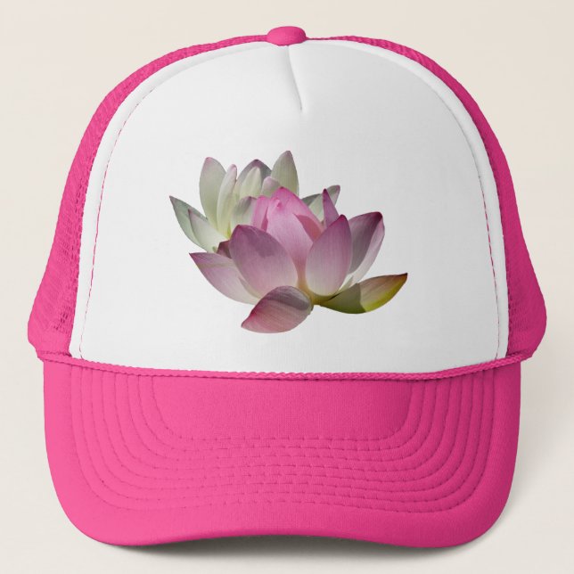 Casquette Paire de fleurs de lotus II (Devant)