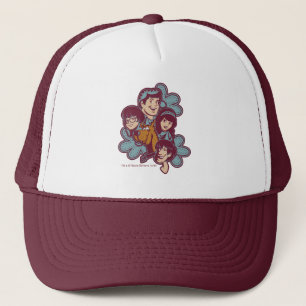 Casquette Paisely Flower Scooby-Doo et le Gang
