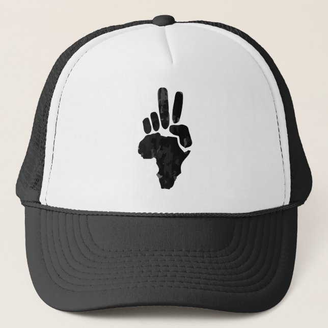 Casquette Paix africaine (Devant)