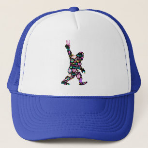 Casquette Paix Amour Bigfoot Hippie Drôle Amateur de Bigfoot