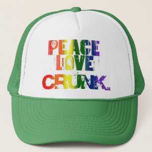 CASQUETTE PAIX, AMOUR ET CRUNK