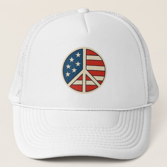 Casquette Paix et patriotisme (Devant)