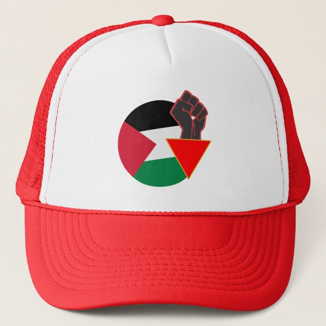 Casquette Palestine Resistance (anglais seulement) | Paix po (Devant)