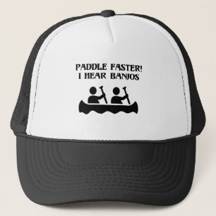 CASQUETTE PALETTE PLUS RAPIDEMENT, J'ENTENDS DES BANJOS