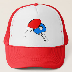 Casquette Palettes et boule de ping-pong