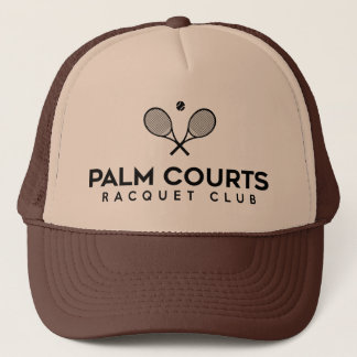 Casquette Palm Courts Racquet Club Trucker Chapeau