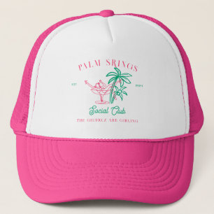Casquette Palm Springs Social Club   Enterrement de vie de j