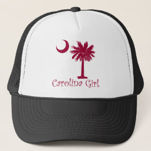 Casquette Palmetto de fille de la Caroline de grenat