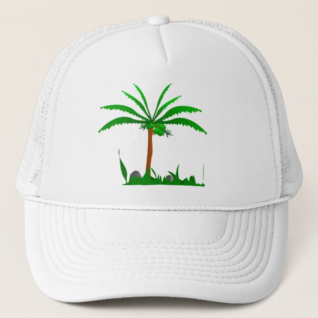 Casquette Palmier (Devant)