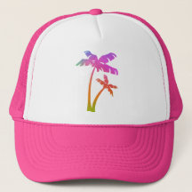 Palmier arc-en-ciel tropical
