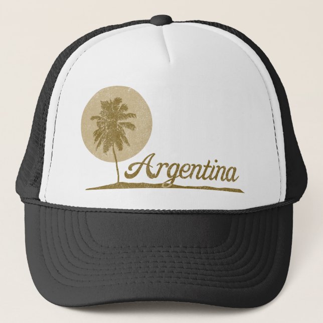 Casquette Palmier Argentine (Devant)