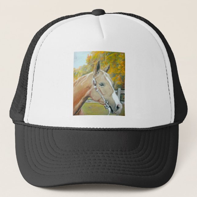 Casquette Palomino, pastel de cheval (Devant)
