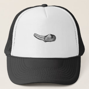 Casquette Palourde de Geoduck (illustration noire et