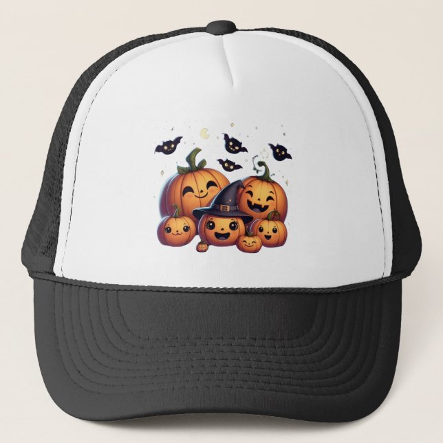 Casquette Pals citrouille (Devant)