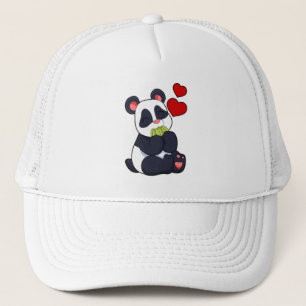 Casquette Panda à manger des Feuilles
