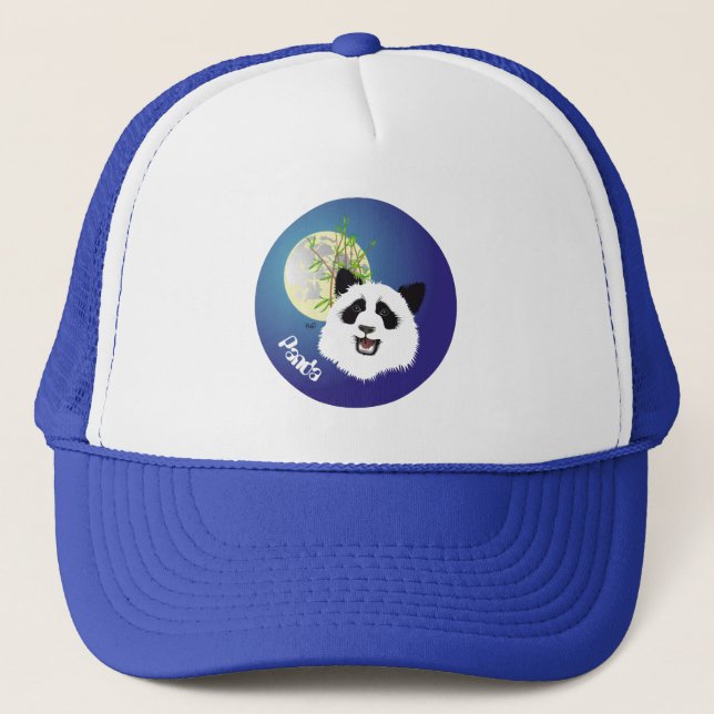 Casquette Panda (Ailuropoda melanoleuca) (Devant)
