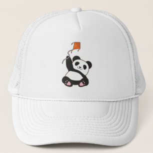 Casquette Panda avec cerf-volant