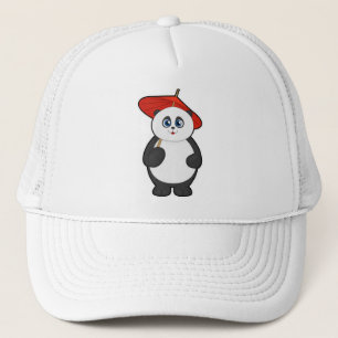 Casquette Panda avec parapluie