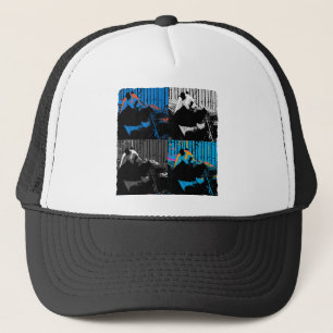 Casquette Panda Bear Multi-panel Art Design