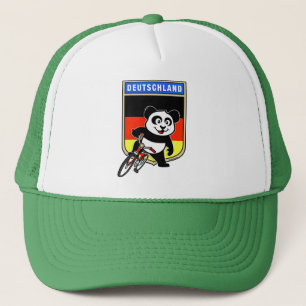 Casquette Panda cycliste allemand