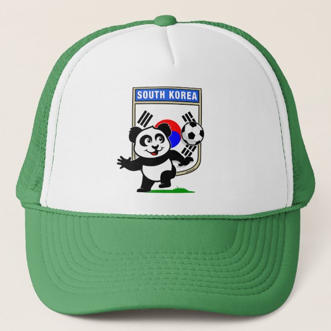 Casquette Panda de football en Corée du Sud (Devant)