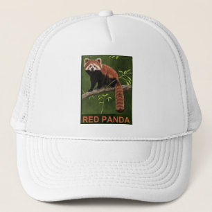 Casquette Panda rouge